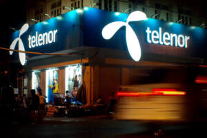 Telenor mobile shop in Yangon, Myanmar. Photo by Remko Tanis via Flickr (CC BY-NC-ND 2.0)